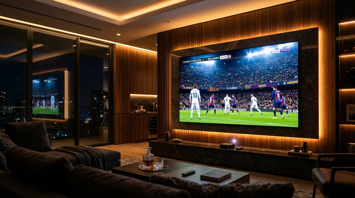 El Clásico kijken zonder Ziggo: Real Madrid vs Barcelona in 4K 60FPS op Smart TV